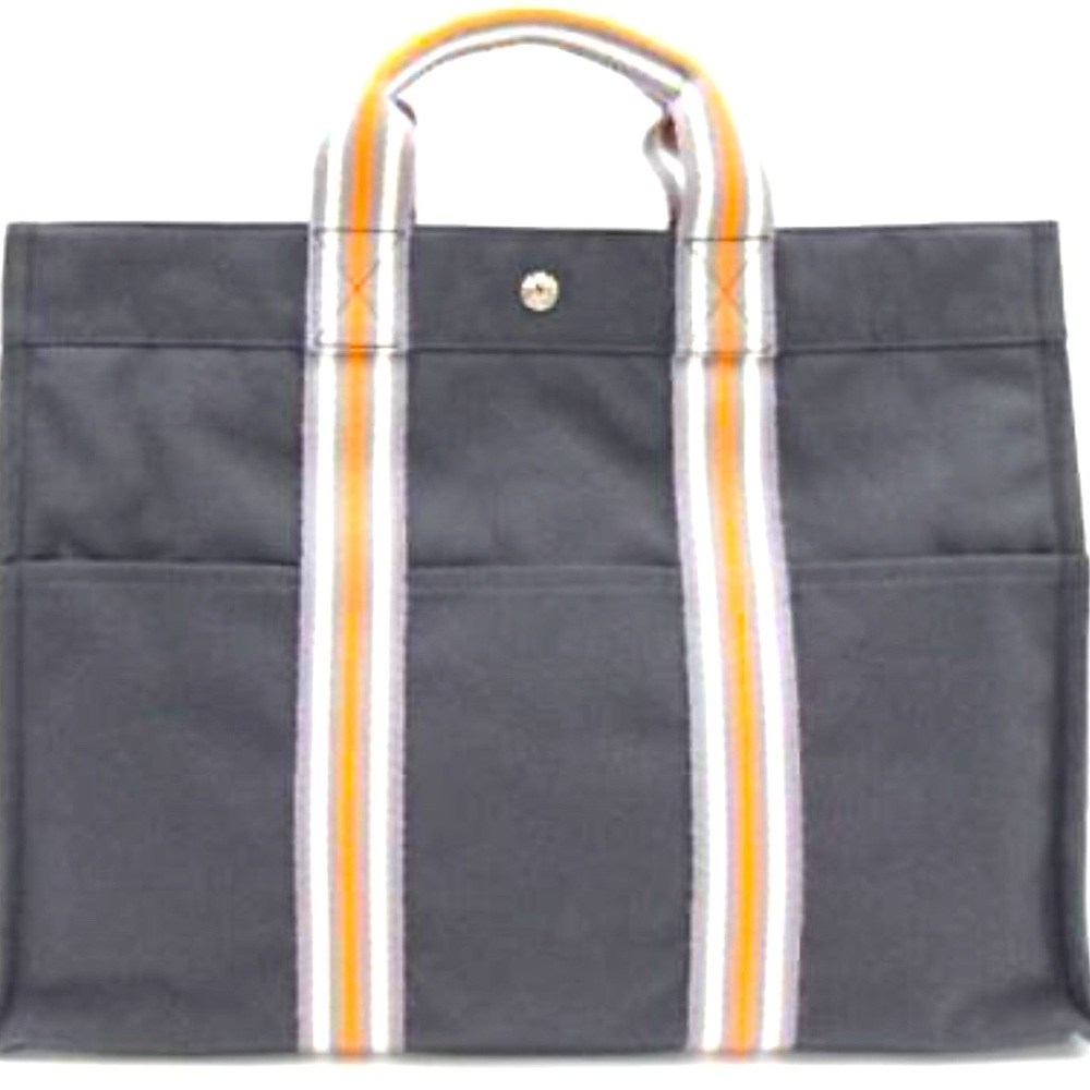 HERMES - Hermes Fourre Tout MM Canvas Tote